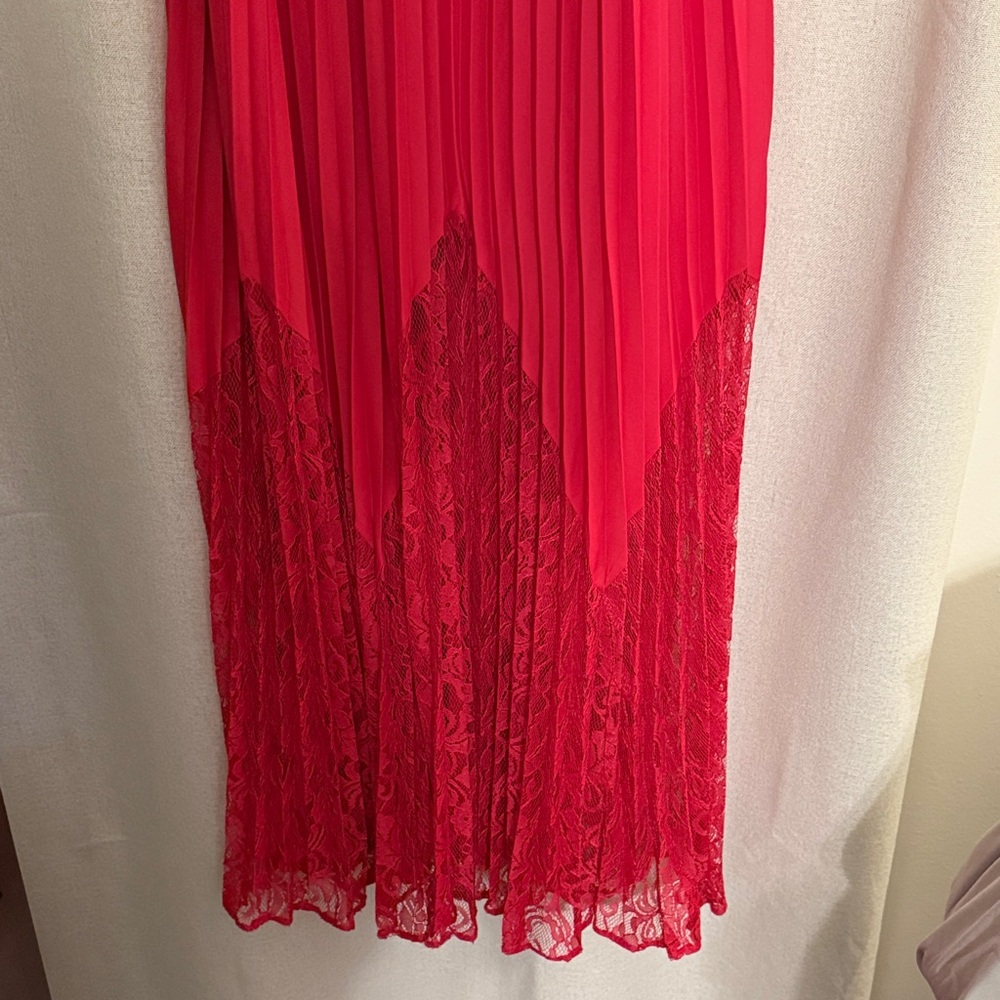 BCBG Vibrant Pink Raspberry Dress - Picture 3 of 12